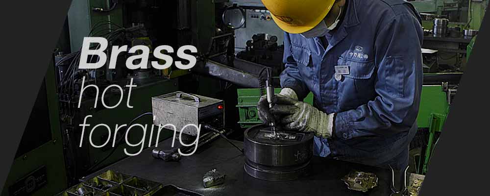 Brass hot forging